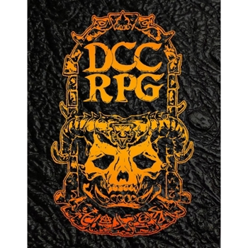 Dungeon Crawl Classics Core Rulebook--Demon Skull Monster Hide Edition