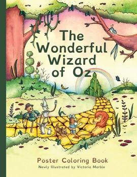 Paperback The Wonderful Wizard of Oz Poster Coloring Book: MCP Classic Book