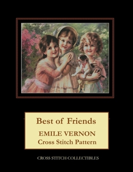 Paperback Best of Friends: Emile Vernon Cross Stitch Pattern Book