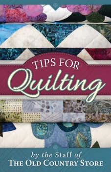 Paperback Tips for Quilting Book