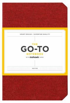 Diary Go-To Notebook with Mohawk Paper, Brick Red Dotted: (Dotted Notebook, Notebook with Dots, Red Notebook) Book