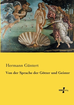 Paperback Von der Sprache der Götter und Geister [German] Book