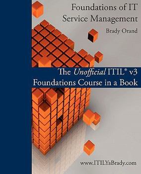 Paperback Foundations of It Service Management Book