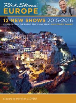 DVD Rick Steves Europe: 12 New Shows DVD 2015-2016 Book