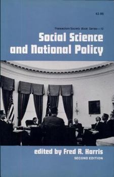 Hardcover Social Science and National Policy Book