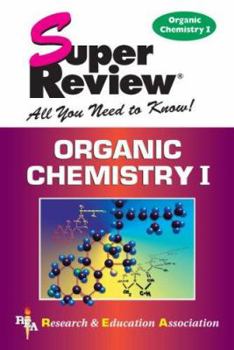 Paperback Organic Chemistry I Super Review Book