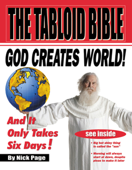Paperback The Tabloid Bible Book