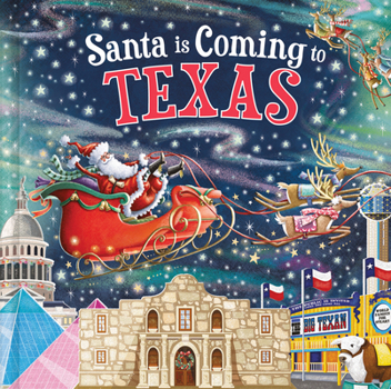 Hardcover Santa Is Coming to Texas Book