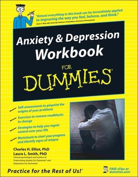 Paperback Anxiety and Depression Workbook for Dummies Book