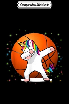 Composition Notebook: Unicorn Basketball Sports Lover LGBT Funny Gift Journal/Notebook Blank Lined Ruled 6x9 100 Pages