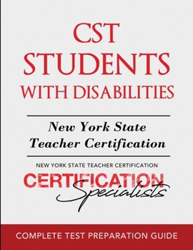 Paperback CST Students with Disabilities: New York State Teacher Certification Book