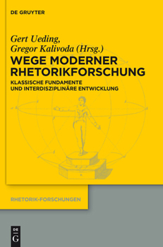 Hardcover Wege moderner Rhetorikforschung [German] Book