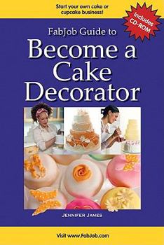 Paperback Become a Cake Decorator [With CDROM] Book