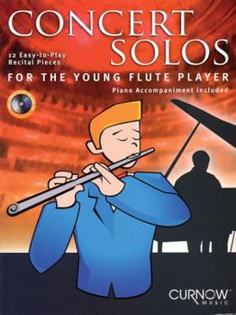 Paperback Concert Solos for the Young Player: Flute Book