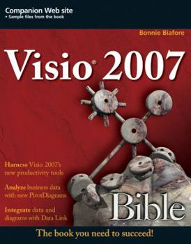 Paperback VISIO 2007 Bible Book