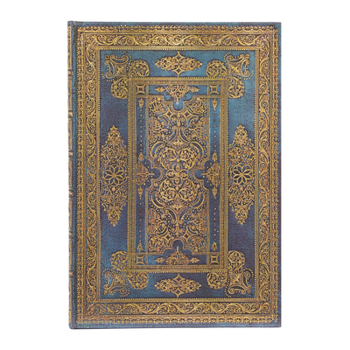 Misc. Blue Luxe MIDI Lined Hardcover Journal, 144pg, 120gsm by Paperblanks (Luxe Design) Book