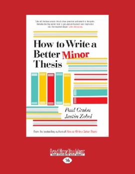 How To Write A Better Minor Thesis