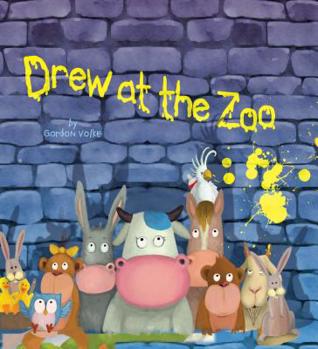 Board book Drew at the Zoo Book