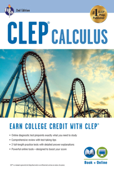 CLEP Calculus w/ TestWare CD - Book  of the REA CLEP Test Preps