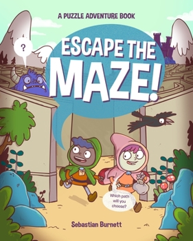 Hardcover Escape the Maze!: A Puzzle Adventure Book