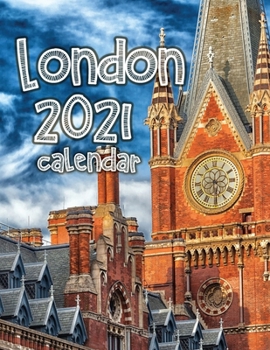 Paperback London 2021 Calendar Book