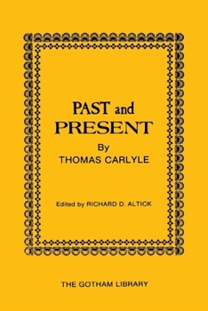 Paperback Past and Present by Thomas Carlyle Book