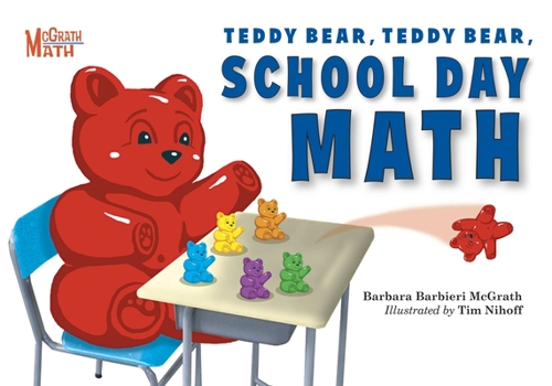 Hardcover Teddy Bear, Teddy Bear, School Day Math Book