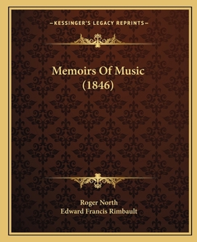 Paperback Memoirs Of Music (1846) Book