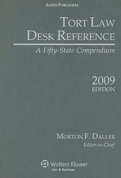 Paperback Tort Law Desk Reference: A Fifty-State Compendium Book