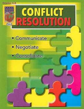 Paperback Conflict Resolution, Grades 6-8 Book