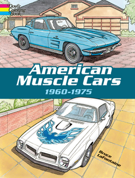 Paperback American Muscle Cars, 1960-1975 Book