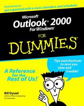 Paperback Microsoft Outlook 2000 for Windows for Dummies Book