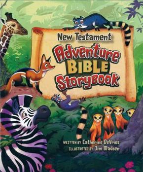 Paperback New Testament Adventure Bible Storybook Book