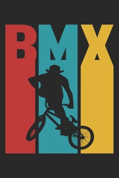 BMX: Bicycle Notebook Blank Dot Grid Bike Journal dotted with dots 6x9 120 Pages Checklist Record Book Mountainbike Lovers Take Notes bike riding ... Gift for Bicycle And Mountain Bike Lover