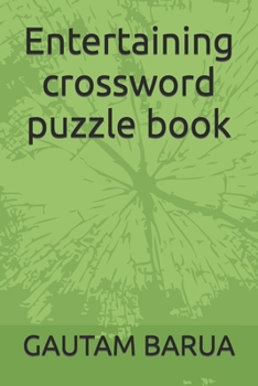 Paperback Entertaining crossword puzzle book