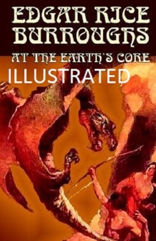 Paperback At the Earth's Core Illustrated Book