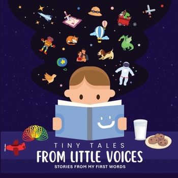 Paperback Tiny Tales From Little Voices: Stories From My First Words [Large Print] Book