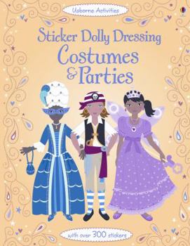 Costumes & Parties - Book  of the Usborne Sticker Dressing