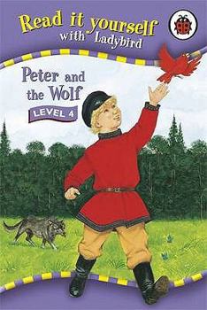 Hardcover Read It Yourself Level 4 Peter and the Wolf Book