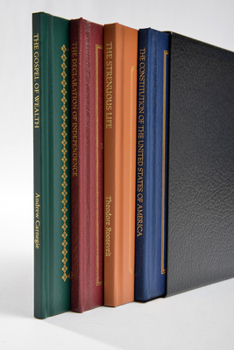 Hardcover American Forefathers' Boxed Set of Wisdom Book