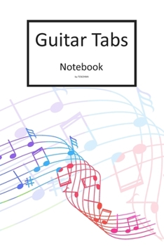 Guitar Tabs Notebook: 6x9 Gitarre Tabulatur Block I Geschenk Heft I Notizbuch I Notenheft I E Tab Grifftabelle I Noten Instrumental Tabulaturheft ... für Gitarrenspieler (German Edition)