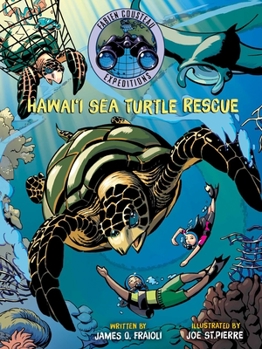 Hardcover Hawai'i Sea Turtle Rescue Book