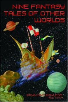 Paperback Nine Fantasy Tales of Other Worlds Book