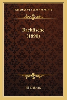 Paperback Backfische (1890) [Danish] Book