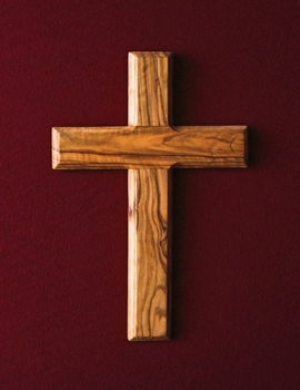 One Page A Day Daily Christian Planner: October 2019 to February 2020 with Decorative Cross Interior - Red/Wood Cross