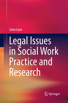 Paperback Legal Issues in Social Work Practice and Research Book