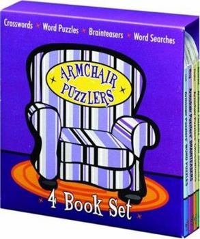 Paperback Armchair Puzzlers 4 Book Set Book