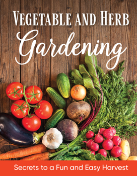 Paperback Vegetable and Herb Gardening Book