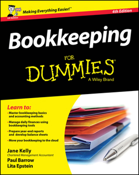 Paperback Bookkeeping for Dummies, UK Edition Book