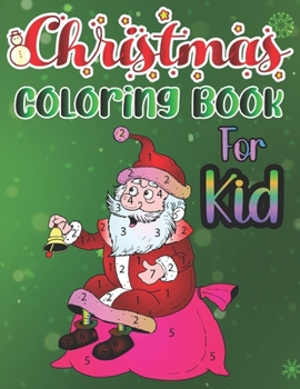 Paperback Christmas Coloring Book for Kid Book